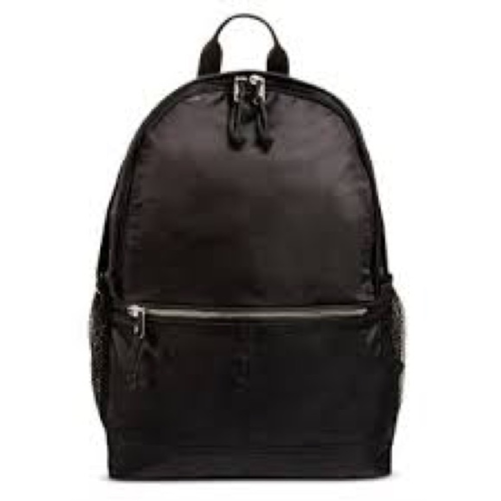 Mossimo Nylon Backpack Handbag - Black